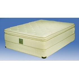 2718-Stearns and Foster Nature Resort Julep Plush Euro Pillowtop Mattress Only King by Stearns & Foster