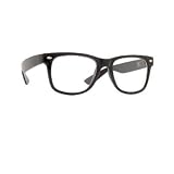 Produkt-Bild: Nerd Brille Wayfarer Sonnenbrille ohne St&auml;rke schwarz - C