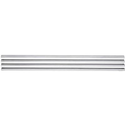 Napoleon L36ss Upper / Lower Contour Fireplace Louvres - Brushed Stainless Steel