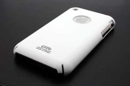 Apple iPhone Soft Polycarbonate Slim fit Case -White (Cozip Brand) Made in Korea