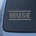 MUSE - Vinyl Decal Sticker #A1362 | Vinyl Color: Silver