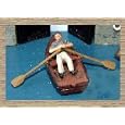 OO Scale Model (1/76th) Scale Model Kit Rowing boat & rowing figure'