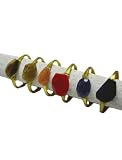 Nugaard Designs Gem Brass Cuff, Color Blue Quartz