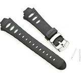 Suunto Wrist-Top Computer Watch Replacement Strap Kit (X6HRM, G3, G6; Black Elastomer)