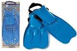Adjustable Swim Fins with Carry Bag, Medium (Size 5-8)