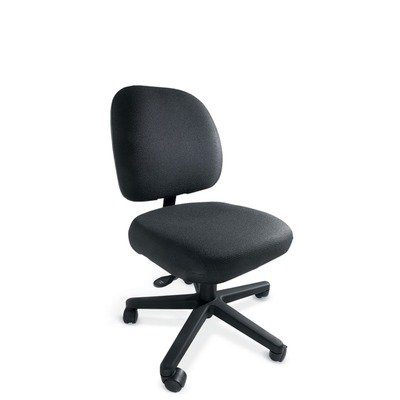 Series 100 Mid-Back Task Chair with 110 Control Technology Upholstery: Strata Leather - Taos - Burgundy