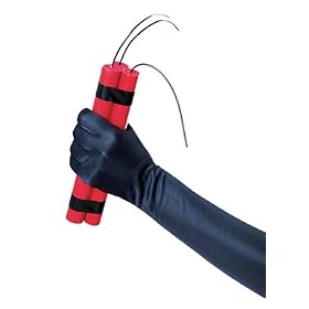 Fake Dynamite TNT Explosives Prop for Halloween Costume