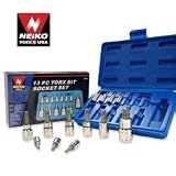 Wrenches: 13 pc Torx Bit Socket E-Socket Set