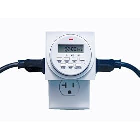 Grounded Digital Grow Light Timer