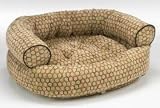 Bowser DOUBLE Donut Bed-Firenze Microvelvet-Extra Large