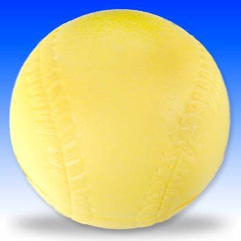 VINYL COATED FOAM BALL WITH GROVED SEAMS, 12'' SOFTBALL