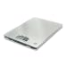 Salter Large ultra slim glass platform electronic kitchen scale silver