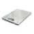 Salter Large ultra slim glass platform electronic kitchen scale silver
