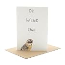 Oh Wise One Single Greeting Card