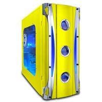 Apevia X-Cruiser X-CRUISER-YL - Mid tower - ATX - no power supply ( ATX ) - yellow - USB/FireWire/Audio