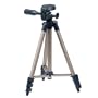 Delamax Treppiedi fotografico da viaggio con modalit� di cambio veloce della piattaforma per Canon EOS 500D 450D 1000D 400D 350D Sony Alpha A100 A200 A300 A350 A330 Nikon D5000 D3000