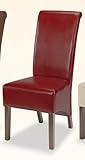 Burgundy Parson Chair (Sold As a Pair) by Coaster Furniture