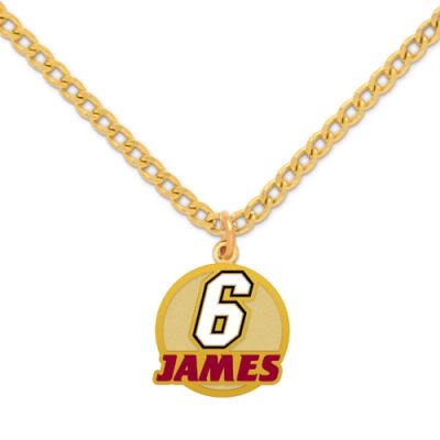 MIAMI HEAT OFFICIAL LOGO NECKLACE
