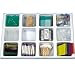 Heathrow Scientific HD2538C Polystyrene Drawer Organizer with 12 Compartment Tray, 460mm Length x 307mm Width x 63mm Height