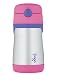 Thermos 10 Oz. Foogo Straw Bottle - Pink