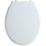 Wenko 18420100 WC-Sitz Bilbao - Absenkautomatik, rostfreie Fix-Clip Hygiene Edelstahlbefestigung, Duroplast, wei�von "Wenko"