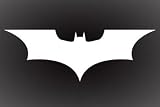 BATMAN DARK KNIGHT LOGO DECAL STICKER 6 X 3