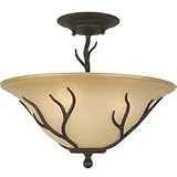 Semi-Flush Ceiling Light Fixture
