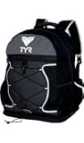 TYR Transition Backpack Black/Light Blue
