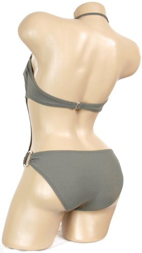 Sexy Trendy Cute Summer Army Green Olive Monokini Swimsuit Bathing Suit Swimwear