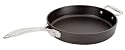 Lodge Signature 10-Inch Seasoned Cast-Iron Skillet with Stainless-Steel Primary and Assist Handles