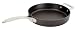 Lodge Signature 12-Inch Seasoned Cast-Iron Skillet with Stainless-Steel Primary and Assist Handles