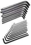 WILMAR W80280 SAE&MET BALL END HEX KEY SET