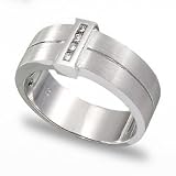 1/10ctw Men's Diamond Band