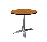 OFM FT36RD-CHERRY 36 Inch Round Flip-Top Multi-Purpose Table-Cherry