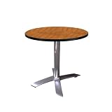 OFM FT36RD-CHERRY 36 Inch Round Flip-Top Multi-Purpose Table-Cherry by OFM