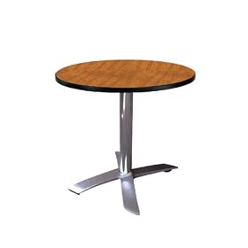 OFM FT36RD-CHERRY 36 Inch Round Flip-Top Multi-Purpose Table-Cherry by Bar Stools