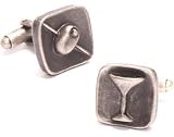 Liquid Lunch Cufflinks - Connoisseur Themed Formal Wear - Cufflinks