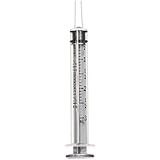 Monoject Oral Medication Syringe With Tip Cap, 3 ml [1/2 tsp]