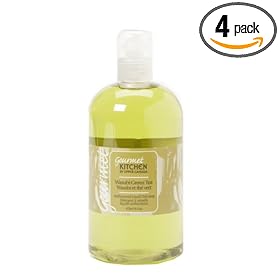 Gourmet Kitchen By Upper Canada Antibacterial Liquid Dish Soap, Wasabi Green Tea 16 Fl Oz (475 Ml) (Pack of 4)