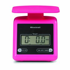 The Amazing Salter Brecknell PS7 7 lb/3.2 kg Electronic Postal Scale-Pink