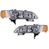 Honda Accord Headlights OE Style Replacement Headlamps Driver/Passenger Pair New