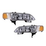 Honda Accord Headlights OE Style Replacement Headlamps Driver/Passenger Pair New