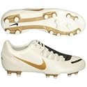 Nike Total 90 Shoot Firm Ground Football Boots - White/Metallic Gold/Black