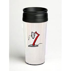 16 oz. Double Wall Insulated Tumbler with desk lamp - Paper Insert by SHOPZEUS