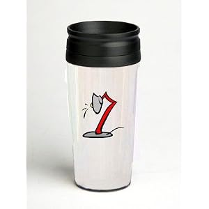 16 oz. Double Wall Insulated Tumbler with desk lamp - Paper Insert by SHOPZEUS