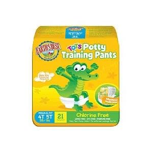 Earth\’s Best Potty Training Pants Size 4T-5T (4x21ct)