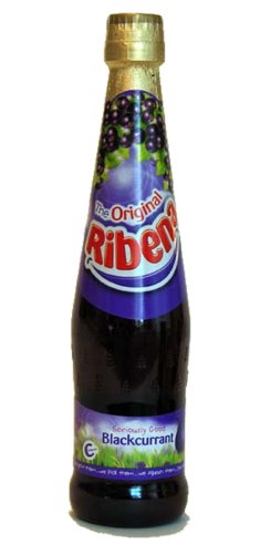 Ribena Original Blackcurrant Drink, 20.3-Ounce Bottle (Pack of 6)