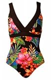 Longitude Cayman Floral Swimsuit - Plus Size Swimwear Plus Size Swimsuit