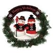 Ottawa Senators 22" Snowman Christmas Wreath - NHL Hockey