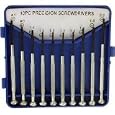 Mini 10-Piece Jewelers Precision Screwdriver Set,Tool